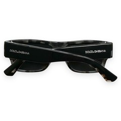 Dolce Gabbana Sunglasses DG4451-F 3403/87 Black on Grey Havana with Case