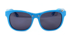 Diesel DL0048 87A Square Blue Solid Grey Lens 53mm Men’s Sunglasses