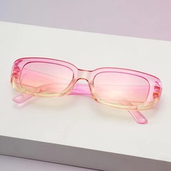 Small Frame Sunglasses Candy Color UV400 Lenses Retro Unisex Party Glasses