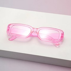 Small Frame Sunglasses Candy Color UV400 Lenses Retro Unisex Party Glasses