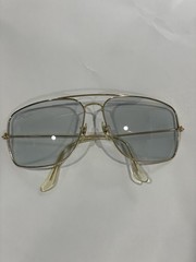 Vintage Ray- Ban B&L 62[]14 Caravan Gray Changeables Gold Sunglasses Made in USA