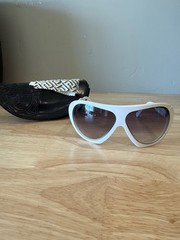 Women’s white Versace Sunglasses