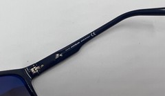 Authentic MONTBLANC MB459S 91B Blue w/Grey Lens Sunglasses – 57 mm (16-4)