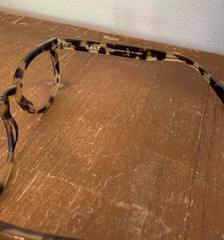 SALT. Optics James in Blonde Havana Tortoise Optical Eye Glasses AR coated lense
