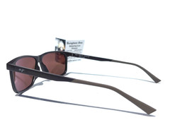 NEW Maui Jim PULAMA Matte Brown POLARIZED ST Bronze GLASS Sunglass H618-01