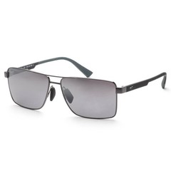 Maui Jim Men’s Piha 60mm Silver Mirror Polarized Sunglasses MJ0621S-001
