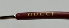 AUTHENTIC GUCCI SUNGLASSES 62-16-145 GG0227S 001 GOLD /GRAY LENSES MADE IN ITALY