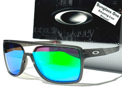 NEW Oakley CASTEL Matte Smoke Grey POLARIZED GALAXY Jade Lens Sunglass 9147