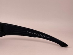 Smith Optics Hudson Sunglasses Black Wrap Made In Italy 63-18-135mm