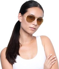 Ray-Ban RB3025 001/51 58 Aviator Arista Gold Light Brown Gradient NEW w/ Tags
