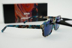 NIB! Zayn x Arnette AN4303-1236/25 54-17-140 3N Mineral Tortoise/Blue Mirrored