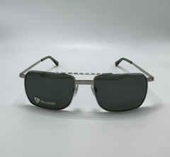 American Optical Geoffrey 58-18-145mm Polarized Silver Sunglass Frame NEW