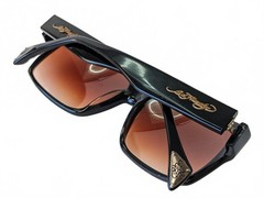 Ed Hardy Hand-made Sunglasses China | Rectangular Black