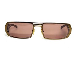 JF Rey JF2233 SG95 Sunglasses Brown Gold Geometric Rectangle Frame France 58-19