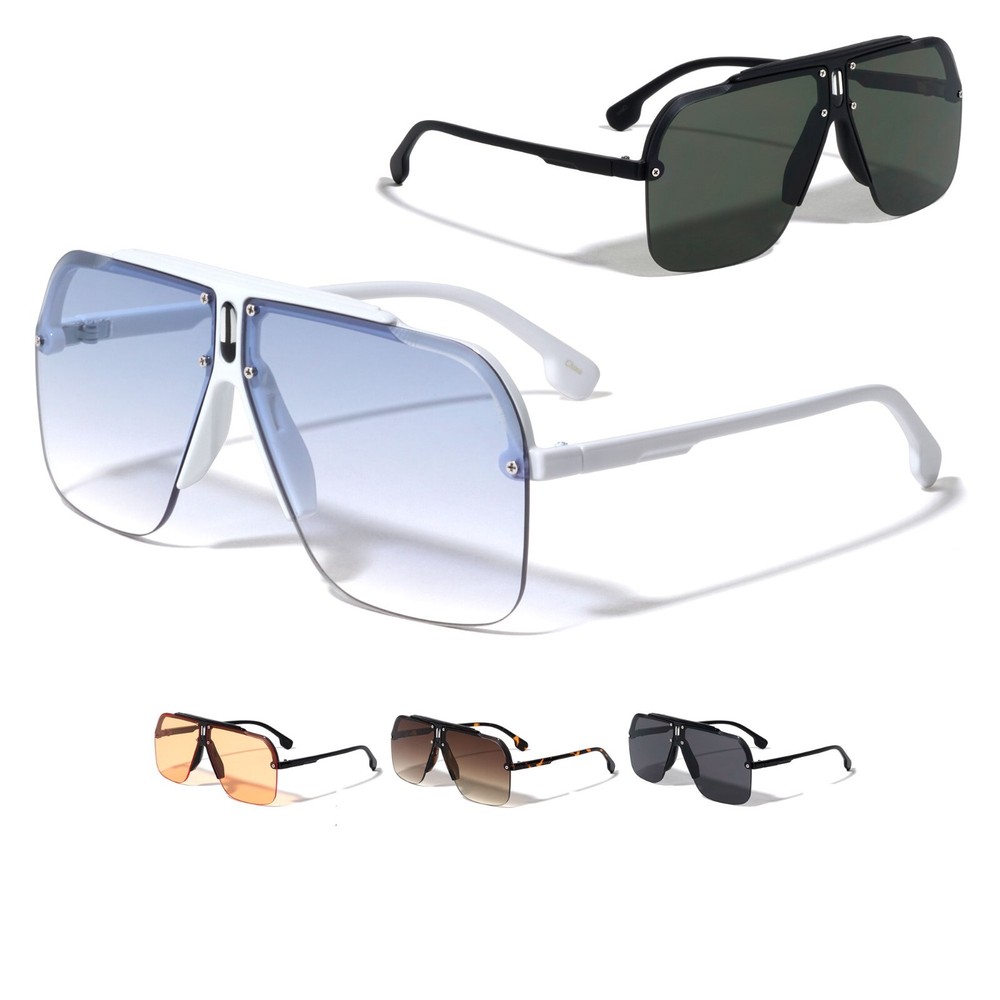 MEN SUNGLASSES DESIGNER STYLE SHIELD FANCY MODERN LARGE SUNGLASSES LENTES GAFAS