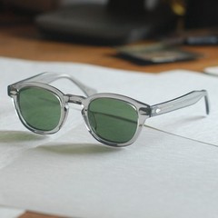 Vintage G15 green polarized sunglasses johnny depp sage acetate glasses UV400