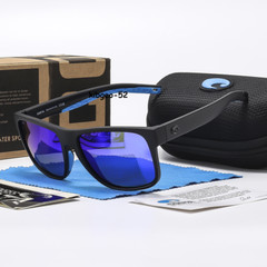 Costa Del Mar Spearo XL Black/Blue Mirror 580P Plastic Polarized Lens Sunglasses