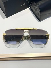 MAYBACH The President II Gold Black / Grey Gradient 140 Unisex Sunglasses New.