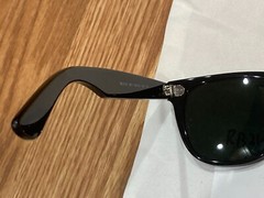 Ray-Ban RB2140 Black Classic Wayfarer Unisex 54mm Sunglasses & Case Perfect!!