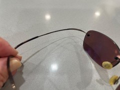 Maui Jim Titanium Sunglasses Sport MJ-503-23 Flex Sport Made in Japan