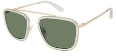 Sperry TARPON Crystal/Gold-Polarized C03 Size 54 Sunglasses