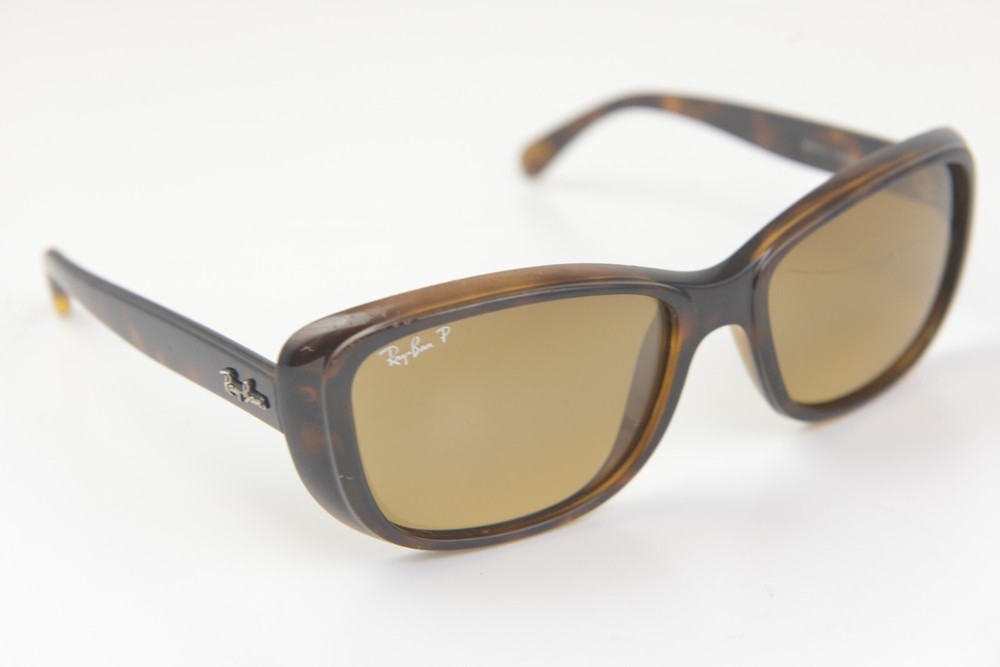 Ray-Ban women’s sunglasses RB 4174 710/M2 3P Tortoise Brown CRACKED LENS