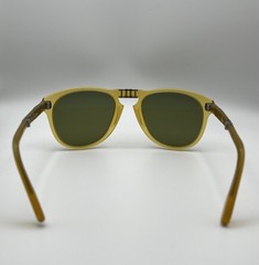 Persol PO0714SM 204/S3 Steve McQueen Sunglasses Opal Yellow Polarized 54mm