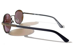 NEW REVO RILEY Matte Gunmetal POLARIZED Blue Water Lens Sunglass RE 1143 00 BL