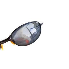 Oakley EWire 2.1 Gunmetal Oval Sport Polorized Sunglasses (Scratch Frame & Lens)