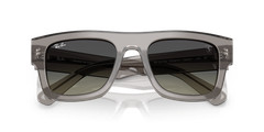 Ray-Ban RB2217M Scuderia Ferrari Transparent Grey/Grey Gradient 53 mm Sunglasses