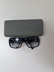 MYKITA MARC 005 Sunglasses Dark Blue Frame Blue Gradient Lenses 61mm