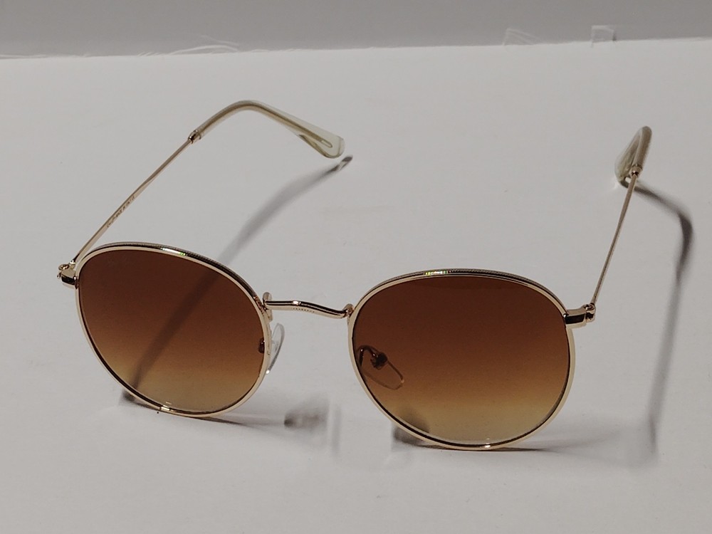 Sunglasses Ray-Ban RB3447 Brown lens Gold Frame Unisex