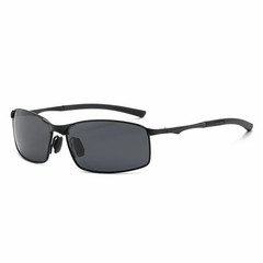 Rectangular Polarized Sunglasses Men Lightweight Outdoor Casual Glasses UV400