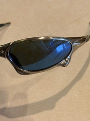 Rare Vintage OEM Oakley X Metal Penny Polished Black Iridium Lenses SKU G2U