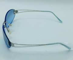One SUNGLASSES UV400 100%UV Block Silver Metal Frame+Lens Different Color (M26)