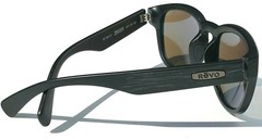 Revo Sunglasses ZINGER Black Scratch Frame / Graphite Gray POLARIZED Lens RE1054