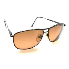 Serengeti Eyewear Aviator Black Metal Sunglasses Frames 61-12 140 Designer Japan
