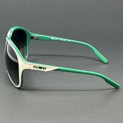 Nike sunglasses MDL 210 EV0720-133 White Pine Green Men’s 66mm Aviator Frame