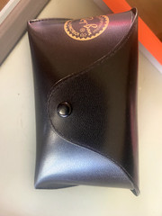 Ray Ban sunglasses 4129 741/11 2N – Made in Italy – Purple frame – includes case