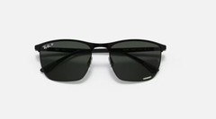 Ray-Ban RB3686 Chromance Matte Black / Dark Grey Polarized 57 mm Sunglasses