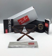 BROWN RB4165 RAY-BAN JUSTIN MAN SUNGLASSES (RB4165 54-16 145MM)