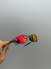 Oakley Penny & Juliet X-Mental Sunglasses Gray Frame/Ruby Lens