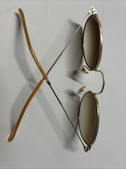 Sunglasses Ray-Ban RB3447 Brown lens Gold Frame Unisex