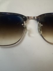 1 Unit New Ray-Ban Brown /Blue Tortoise Sunglasses 51021 , As Is