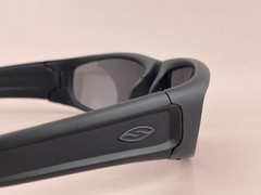 Smith Optics Hudson Sunglasses Black Wrap Made In Italy 63-18-135mm