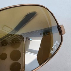 Ray Ban Ray Ban Polarized Sunglasses Carbon Fiber Temple Square CHROMANCE Sungla