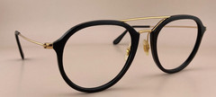 Ray Ban Sunglasses Frame RB 4253 601/71 Black Gold 53-21-145 Round Italy