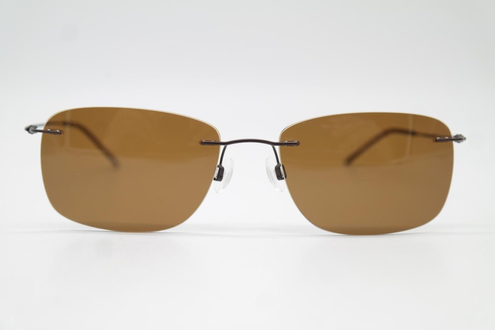 Sunglasses CHARMANT EO11620 Titanium Bronze Rimless Glasses
