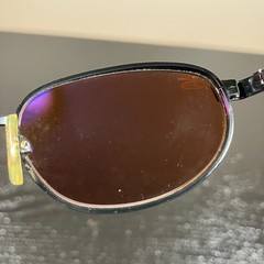 Vintage Serengeti 6413 Drivers Sunglasses Oval Bronze Frame Japan