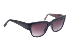 SYDNEY LOVE SL 05 PK ZEBRA BLACK GRADIENT AUTHENTIC FRAME SUNGLASSES 52-19